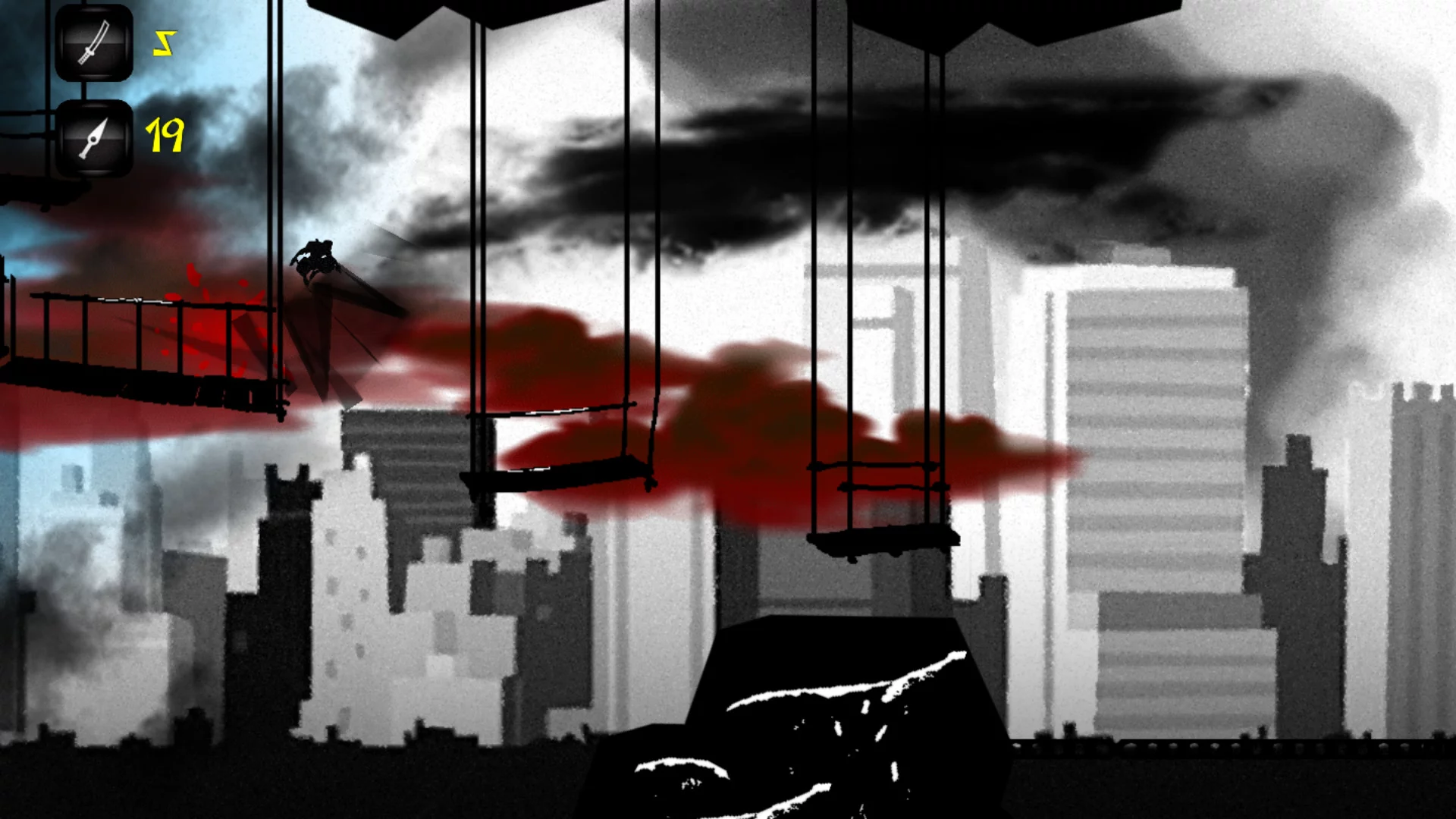 Изображение игры: Shadow Ninja: Apocalypse