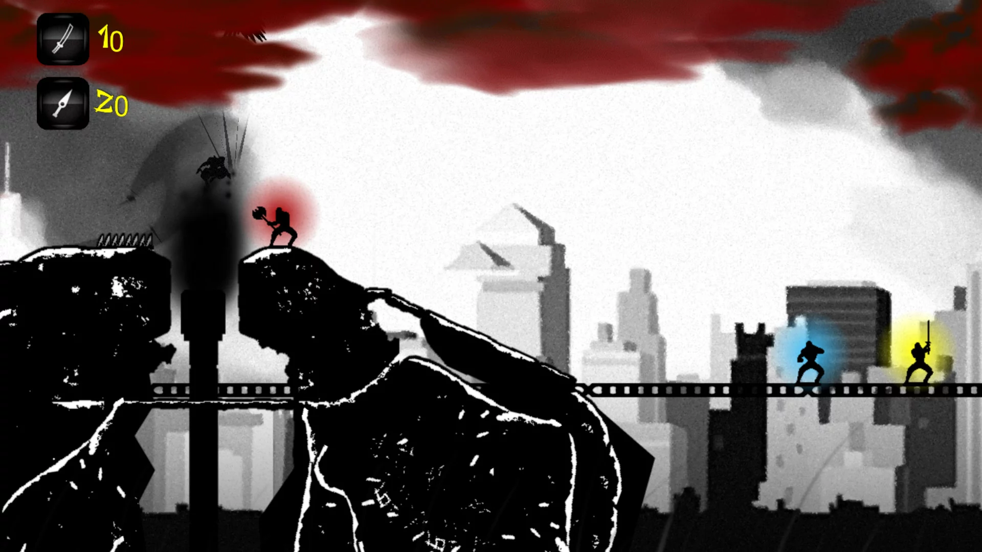 Изображение игры: Shadow Ninja: Apocalypse