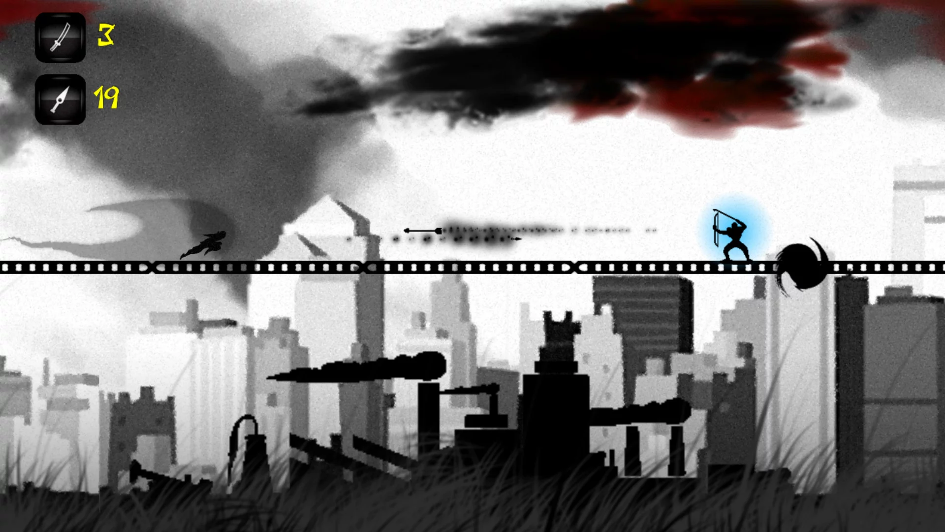 Изображение игры: Shadow Ninja: Apocalypse