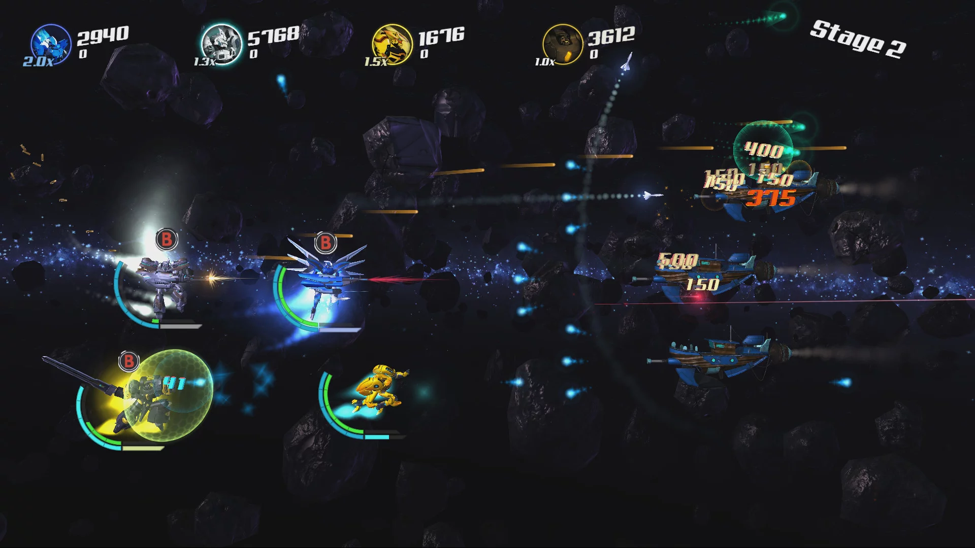 Изображение игры: Stardust Galaxy Warriors: Stellar Climax