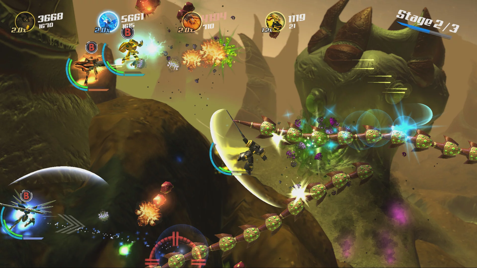 Изображение игры: Stardust Galaxy Warriors: Stellar Climax