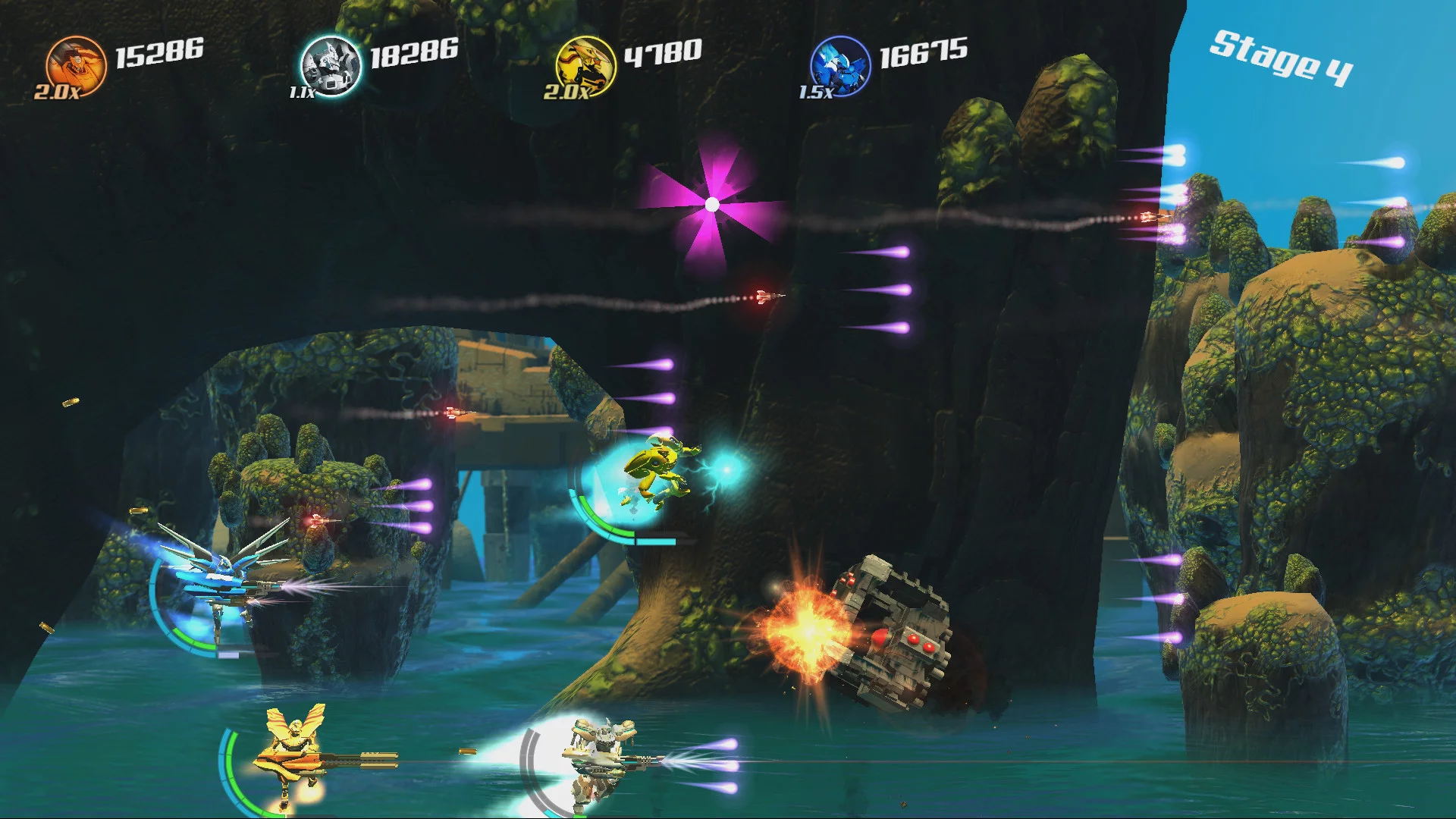 Изображение игры: Stardust Galaxy Warriors: Stellar Climax