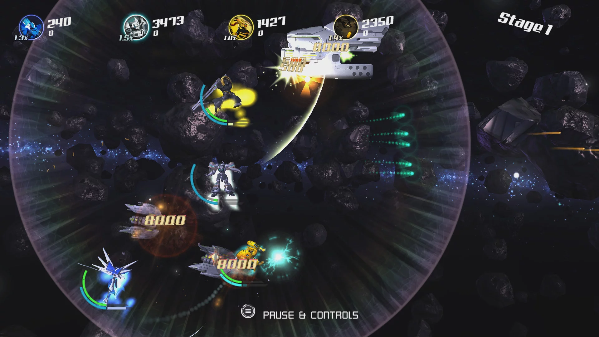 Изображение игры: Stardust Galaxy Warriors: Stellar Climax