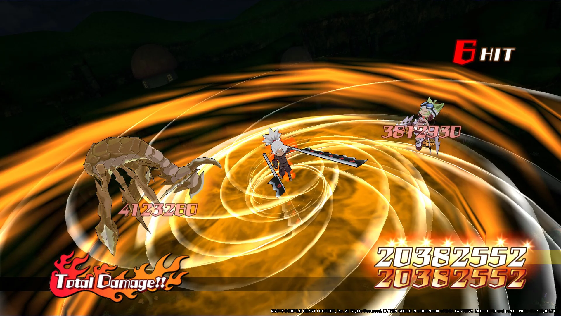 Изображение игры: Mugen Souls