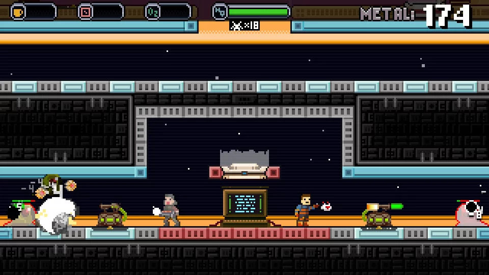 Изображение игры: Spacejacked