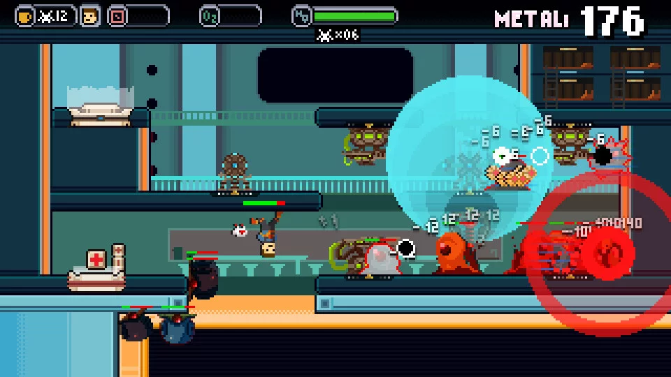 Изображение игры: Spacejacked