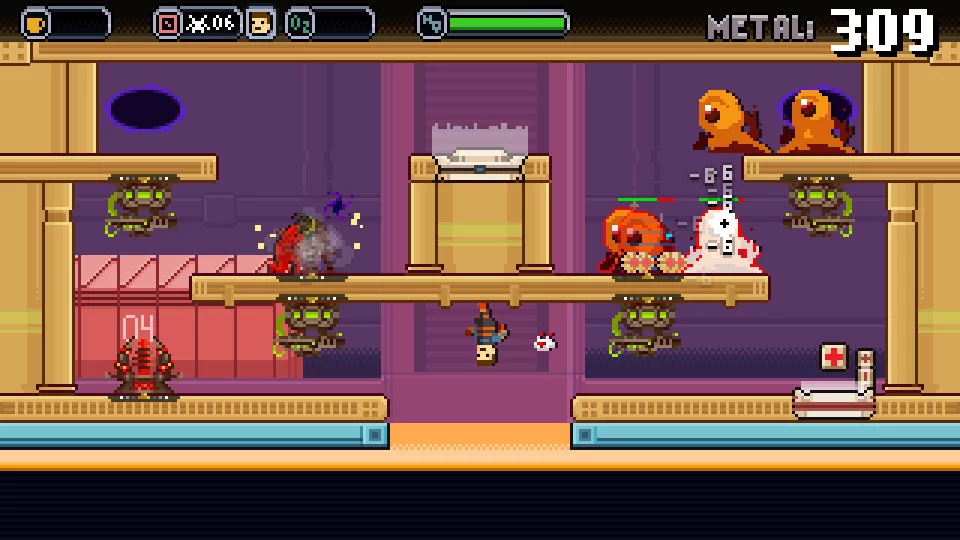 Изображение игры: Spacejacked