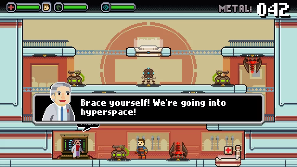 Изображение игры: Spacejacked