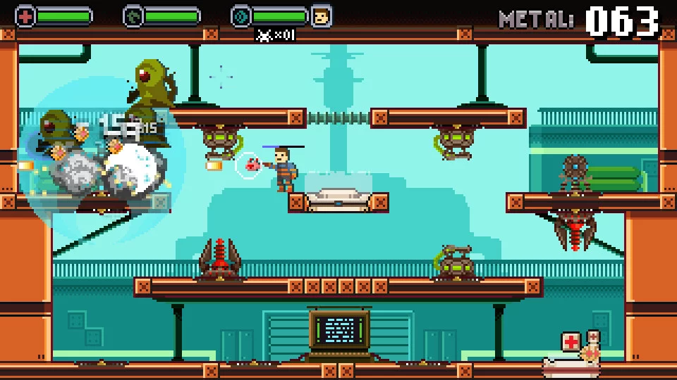 Изображение игры: Spacejacked