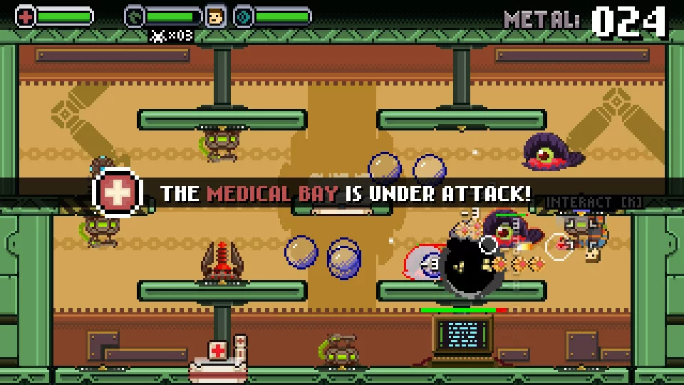 Изображение игры: Spacejacked