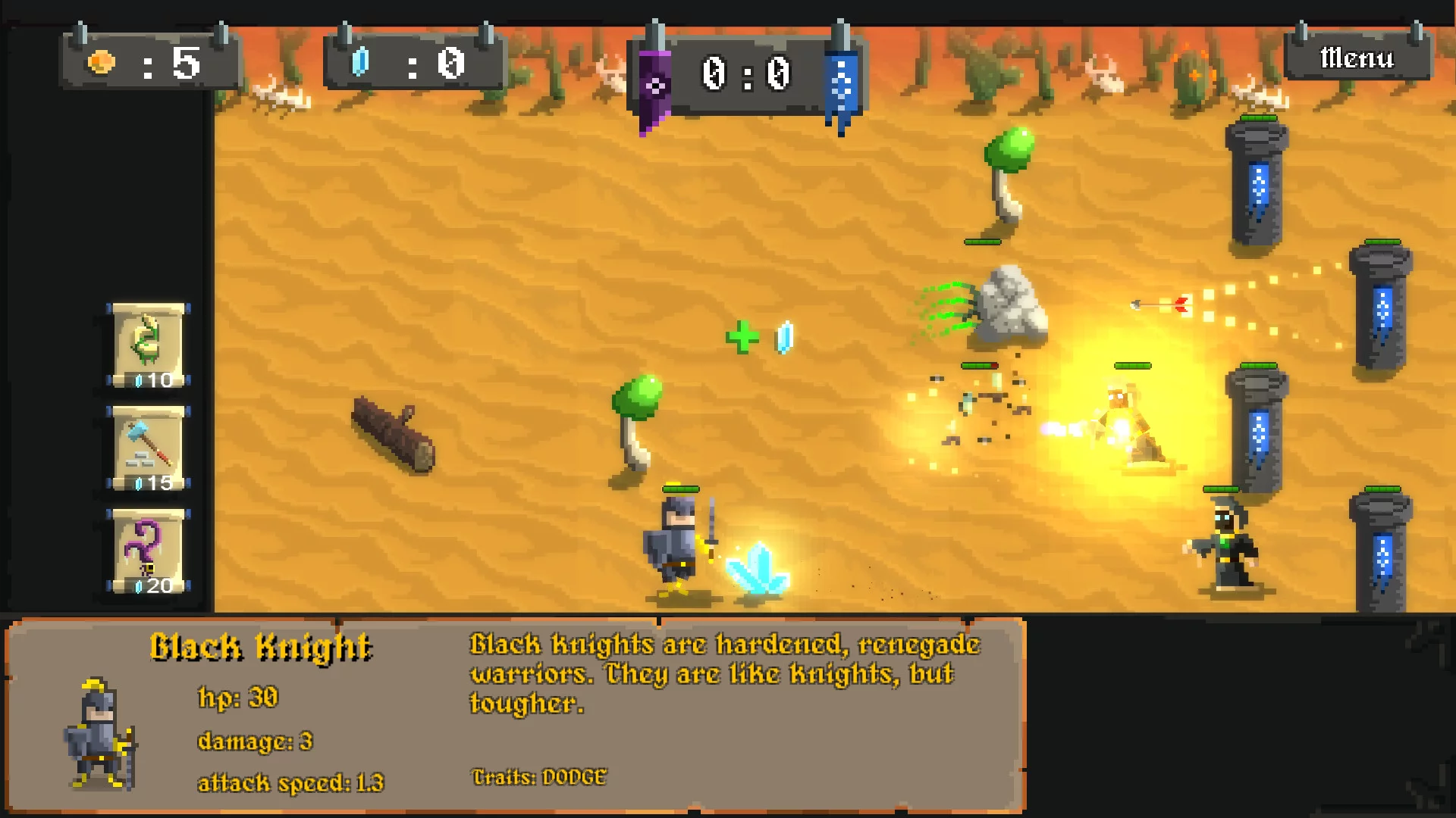 Изображение игры: Army of Pixels