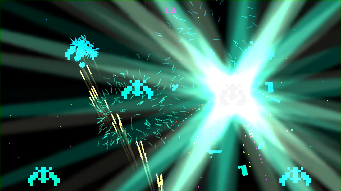 Изображение игры: Void Invaders