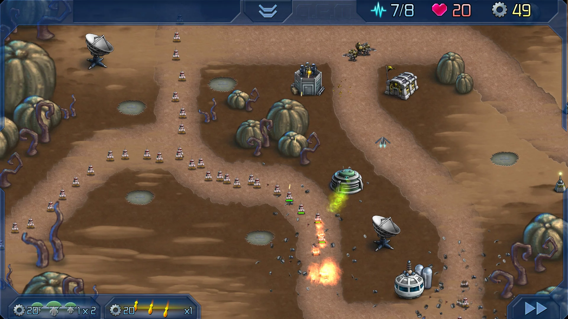 Изображение игры: Alien Robot Monsters