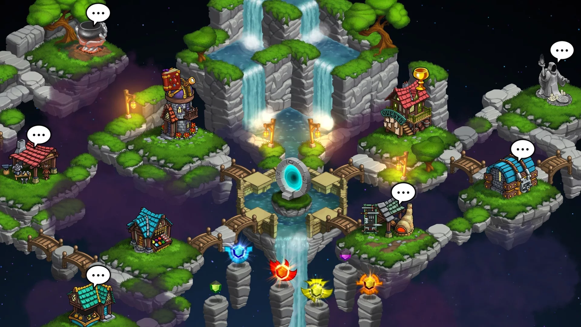 Изображение игры: Rogue Wizards