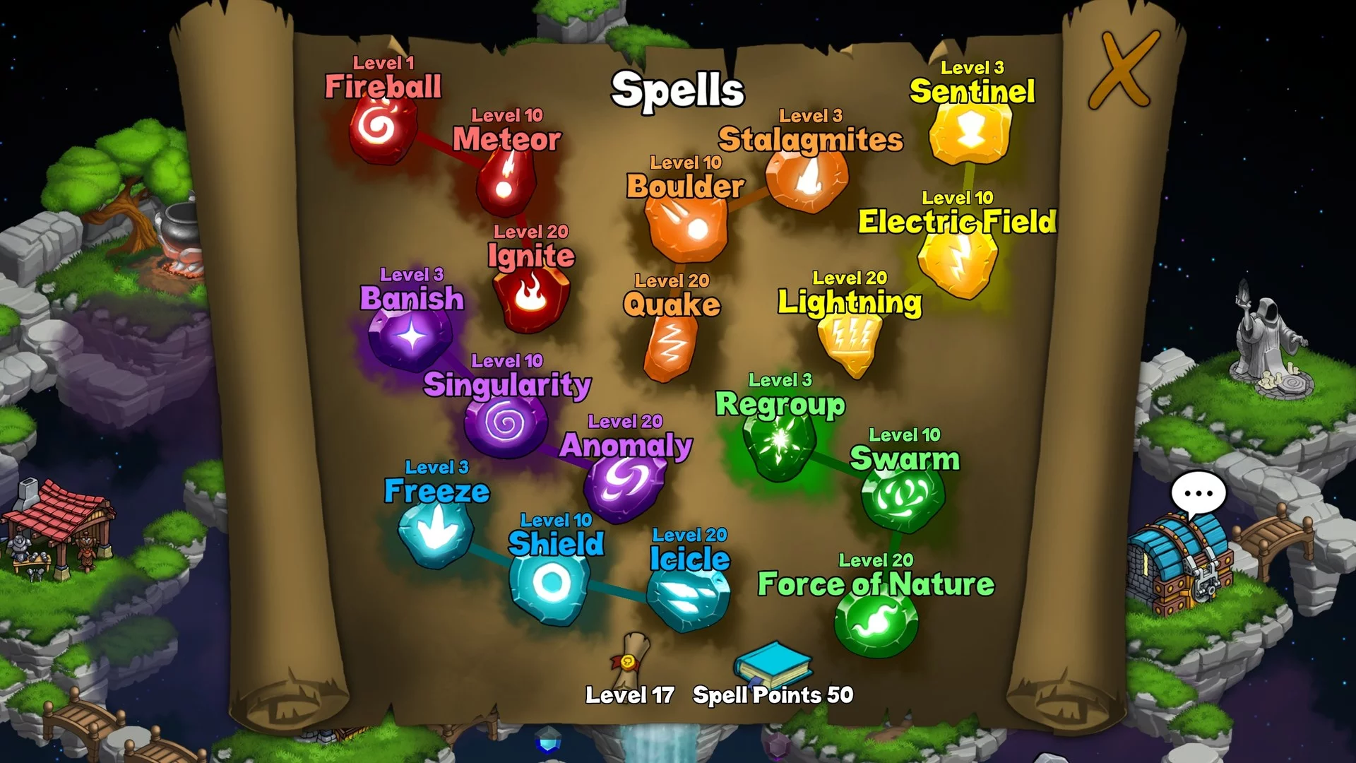 Изображение игры: Rogue Wizards
