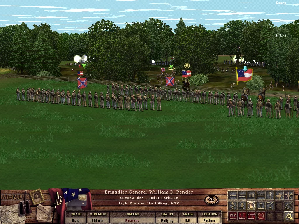 Изображение игры: Take Command - 2nd Manassas
