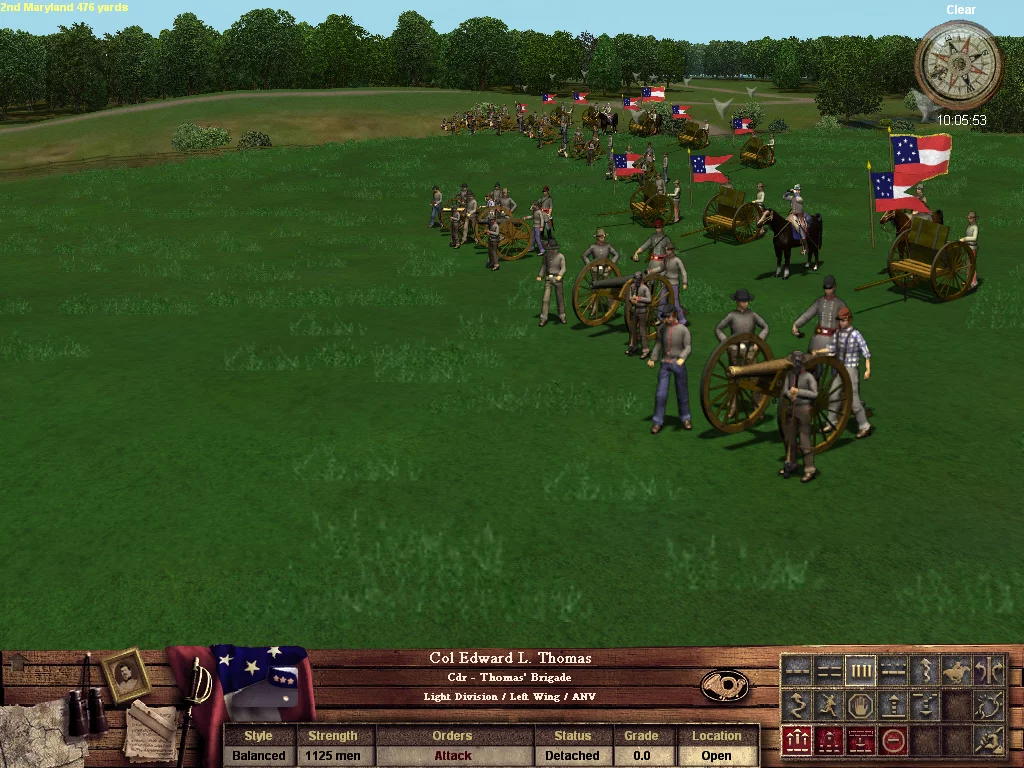 Изображение игры: Take Command - 2nd Manassas