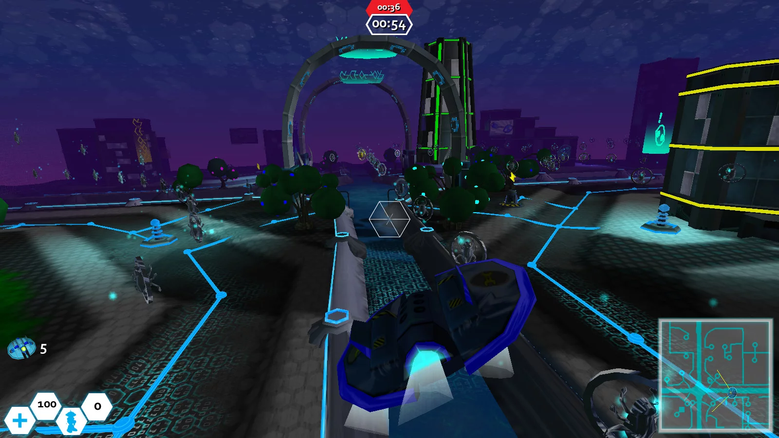 Изображение игры: Bit Shifter