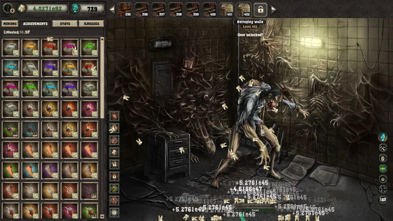 Изображение игры: Insanity Clicker