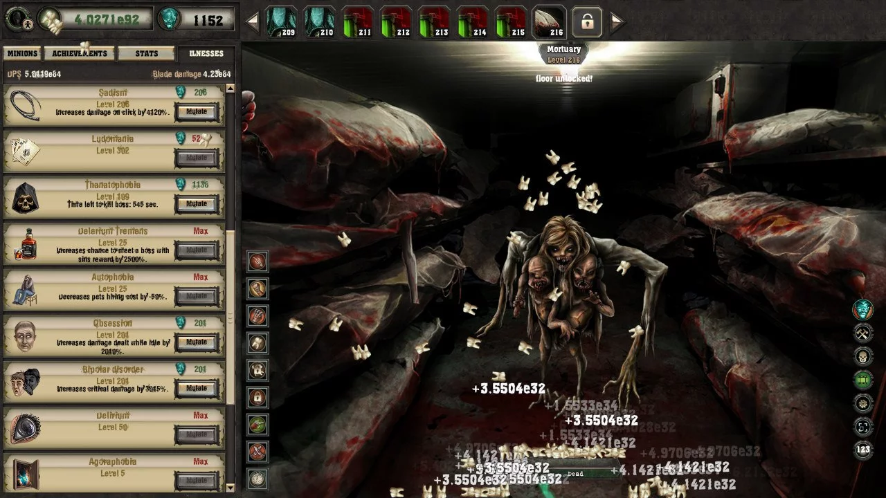 Изображение игры: Insanity Clicker