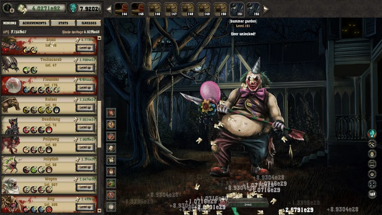Изображение игры: Insanity Clicker