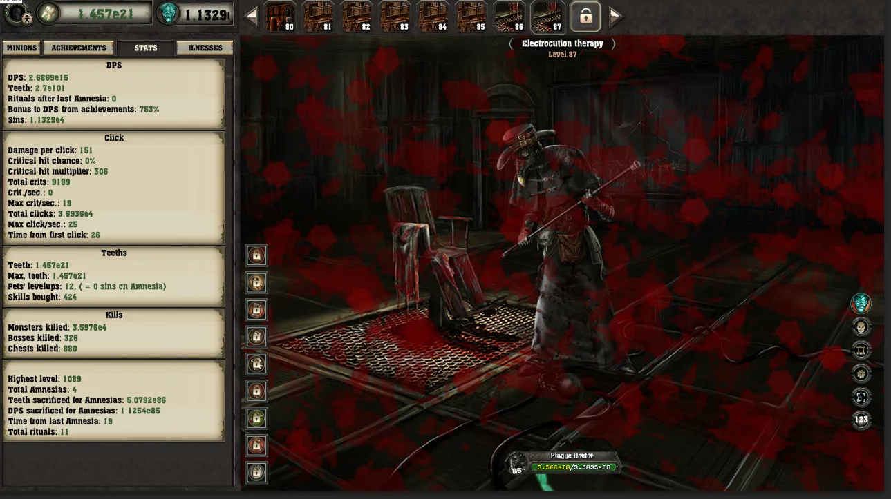 Изображение игры: Insanity Clicker