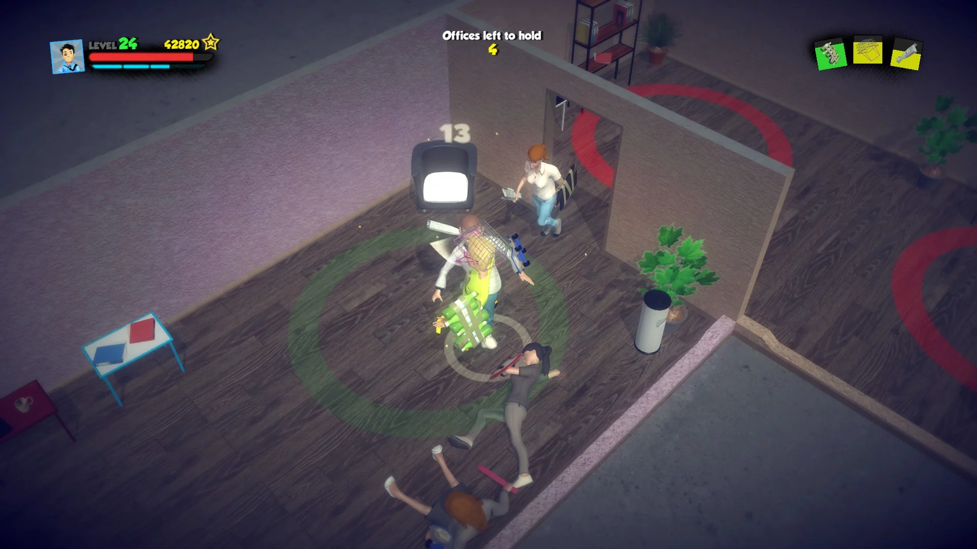 Изображение игры: Office Battle
