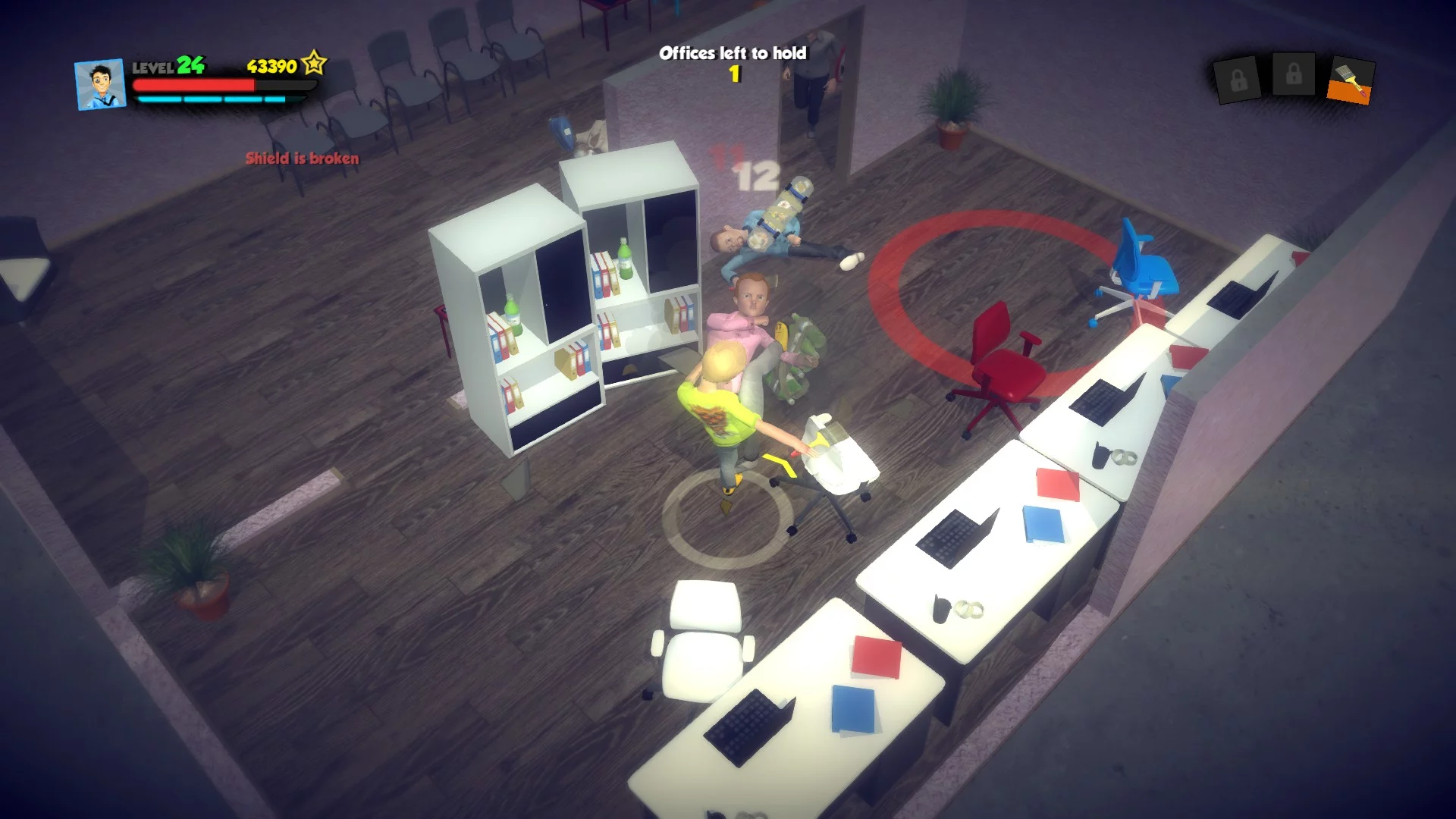 Изображение игры: Office Battle