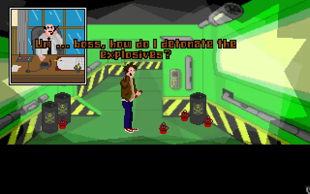 Изображение игры: The Adventures of Fatman