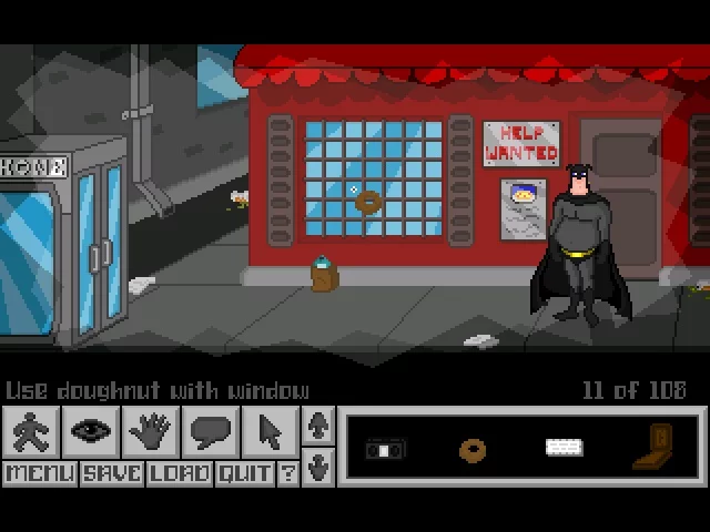 Изображение игры: The Adventures of Fatman
