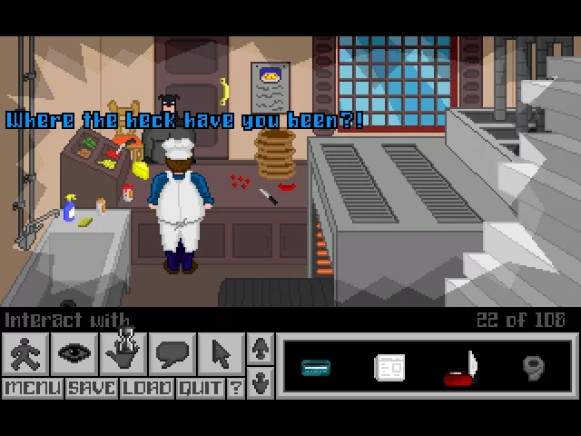 Изображение игры: The Adventures of Fatman