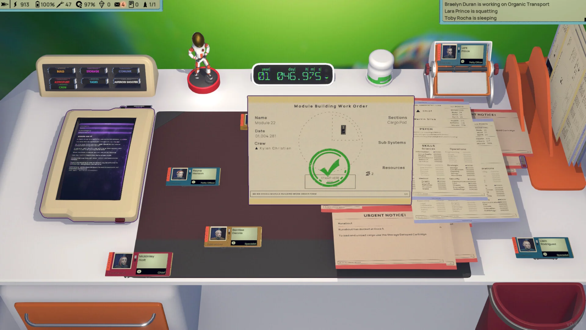 Изображение игры: Astrobase Command