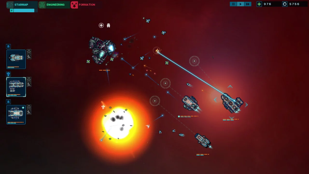 Изображение игры: Battlevoid: Harbinger