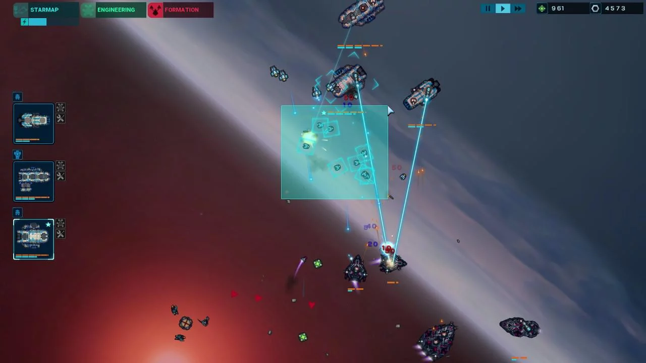 Изображение игры: Battlevoid: Harbinger