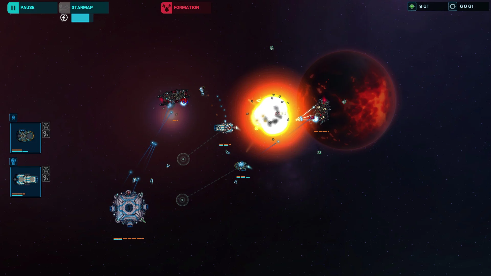 Изображение игры: Battlevoid: Harbinger