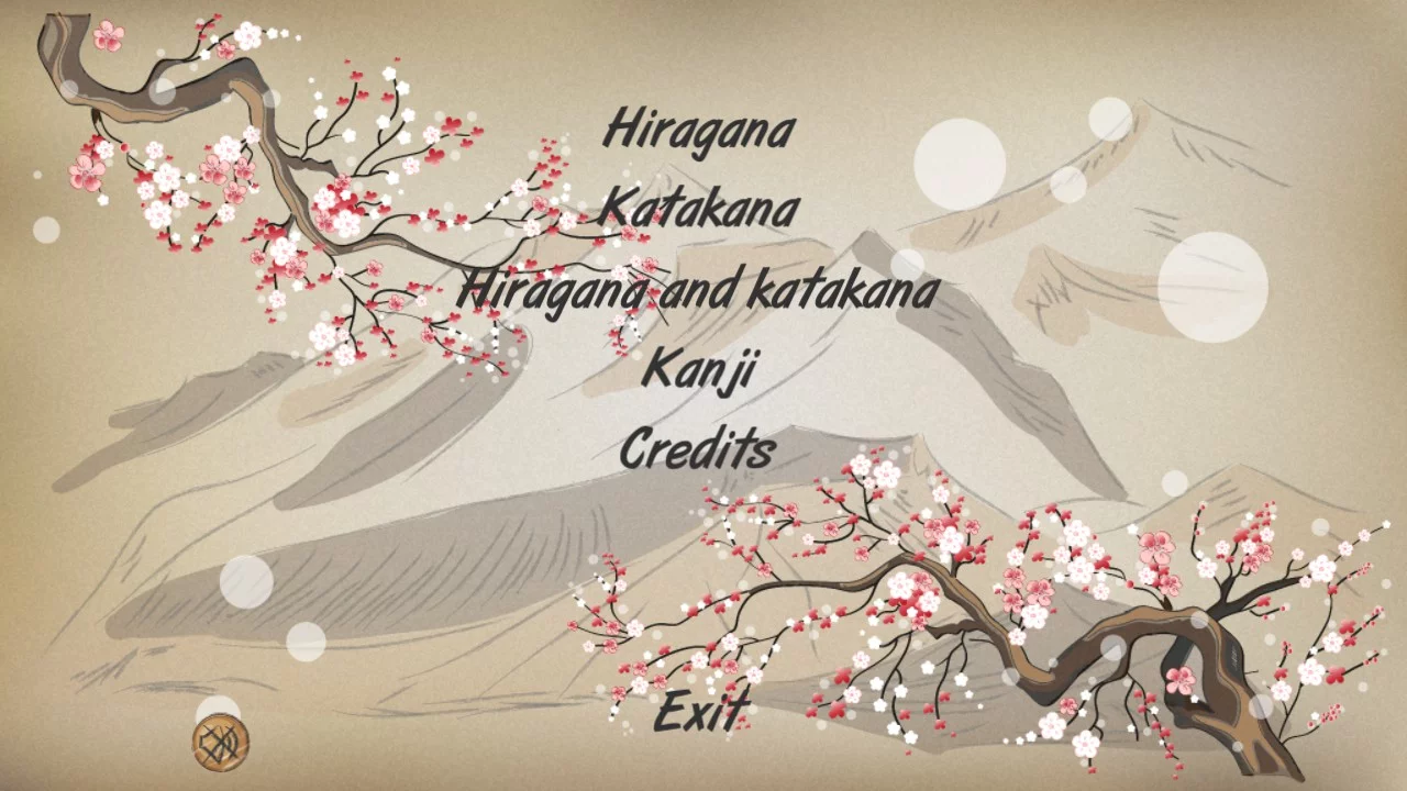 Изображение игры: Kanji Training Game