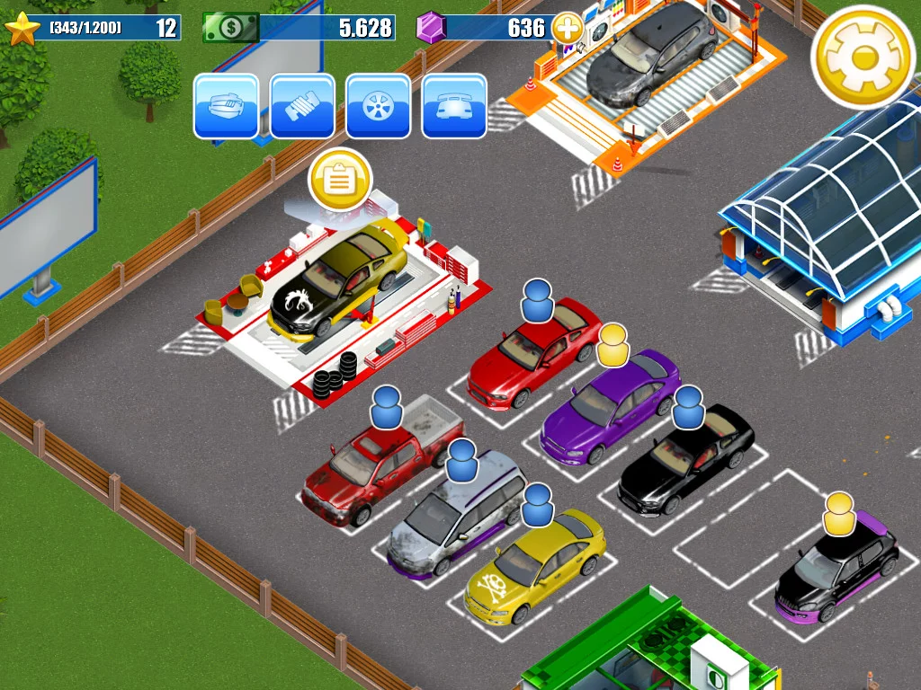 Изображение игры: Car Mechanic Manager