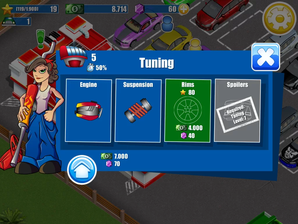 Изображение игры: Car Mechanic Manager