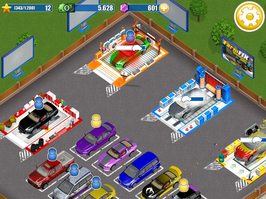 Изображение игры: Car Mechanic Manager