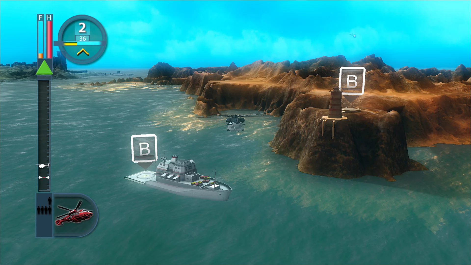 Изображение игры: Eyestorm
