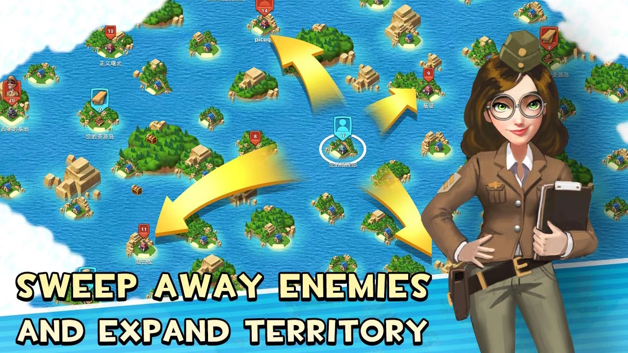 Изображение игры: War of Beach