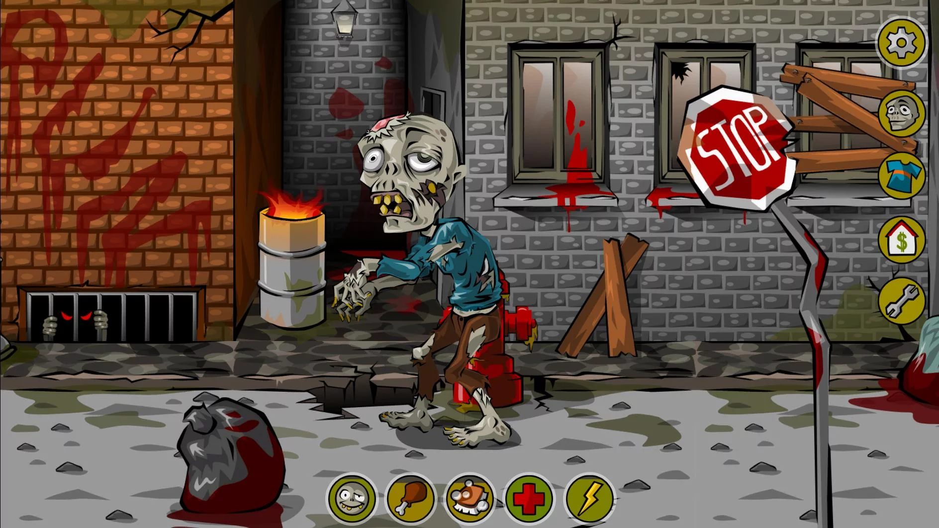 Изображение игры: Zombie Gotchi