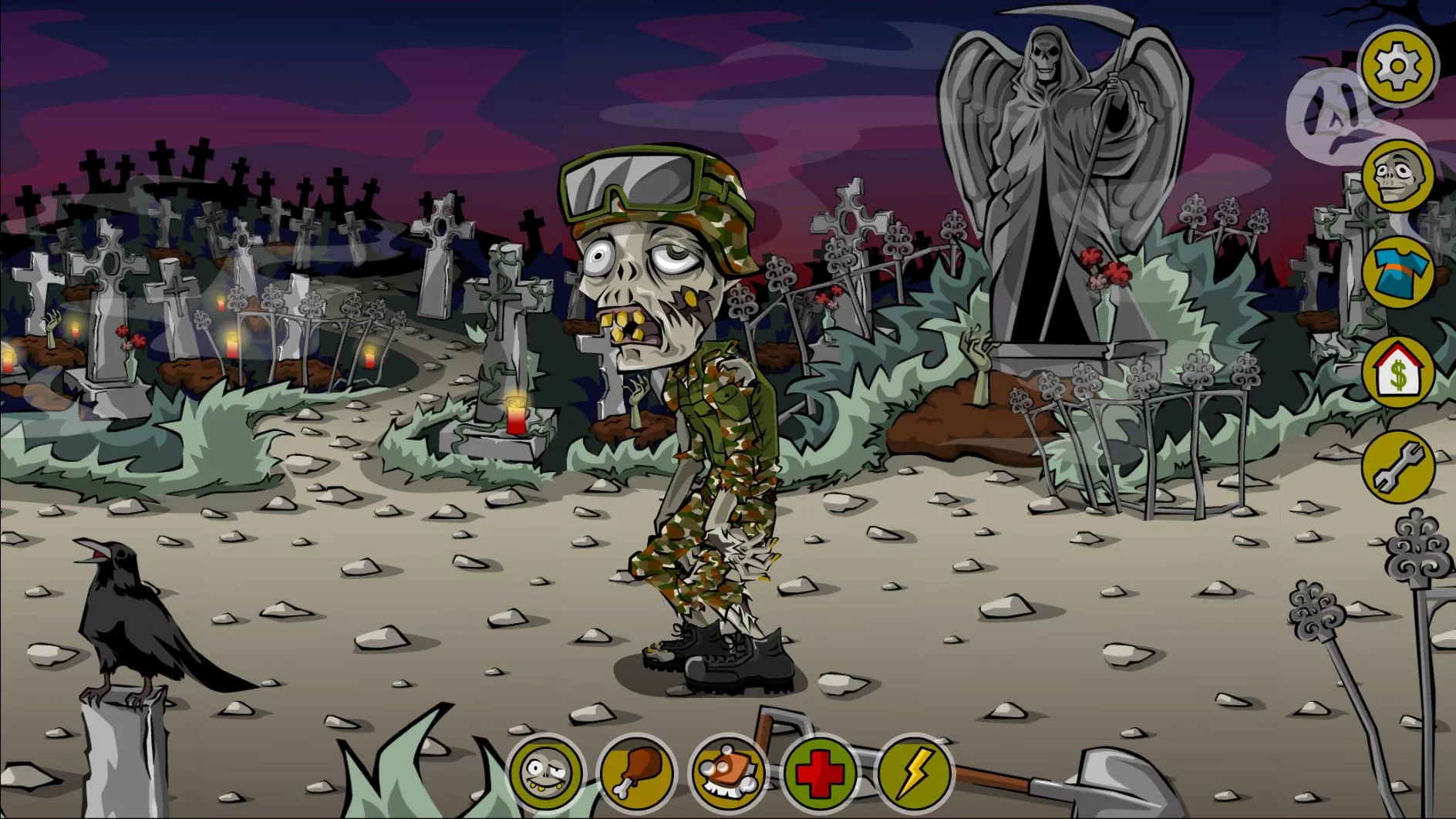 Изображение игры: Zombie Gotchi
