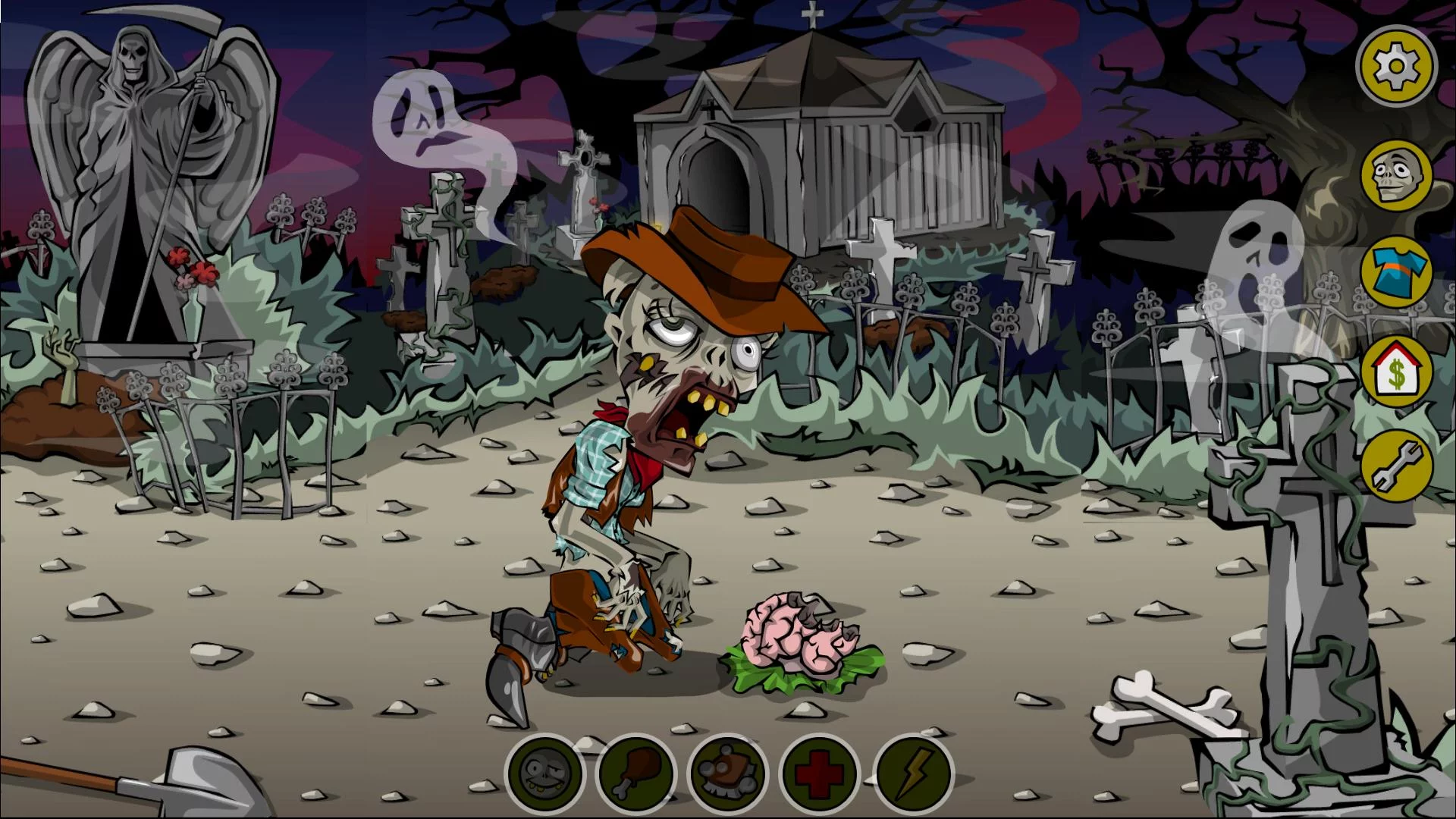 Изображение игры: Zombie Gotchi