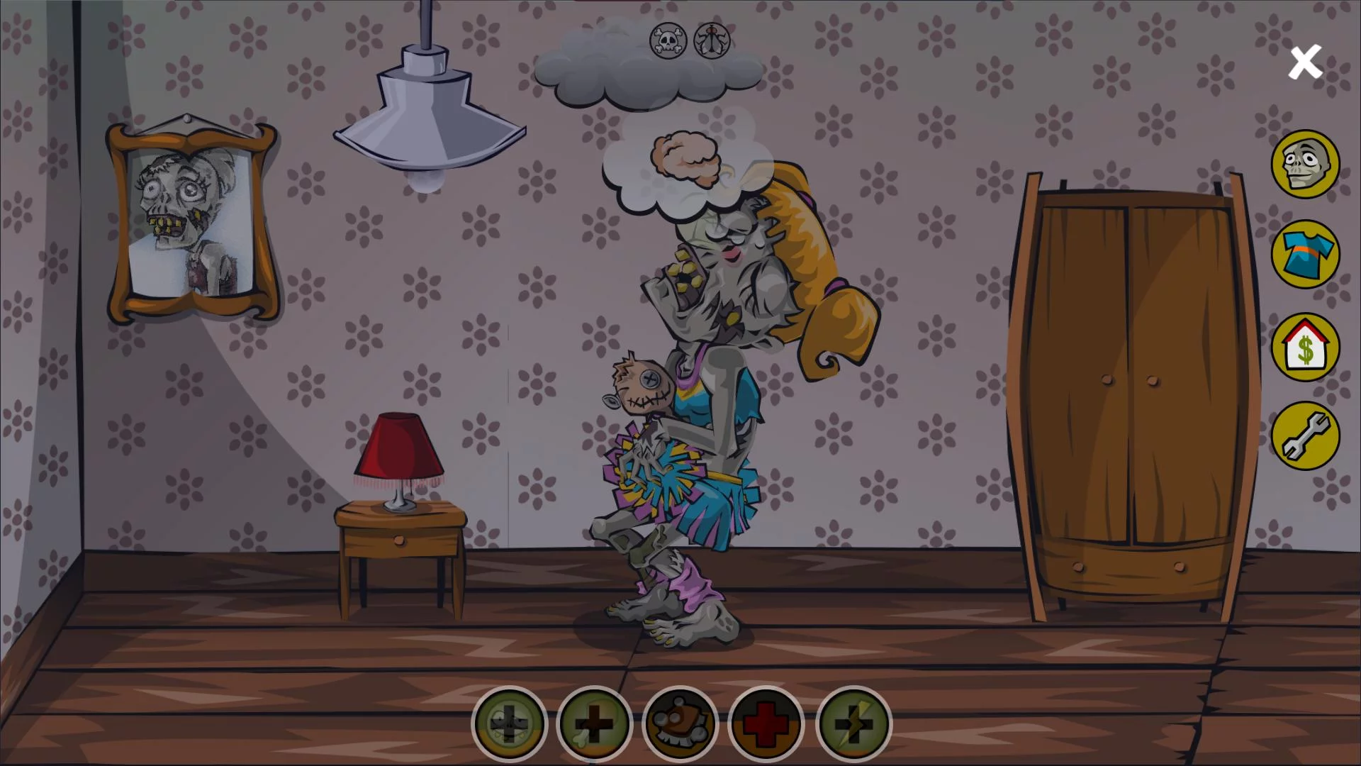 Изображение игры: Zombie Gotchi
