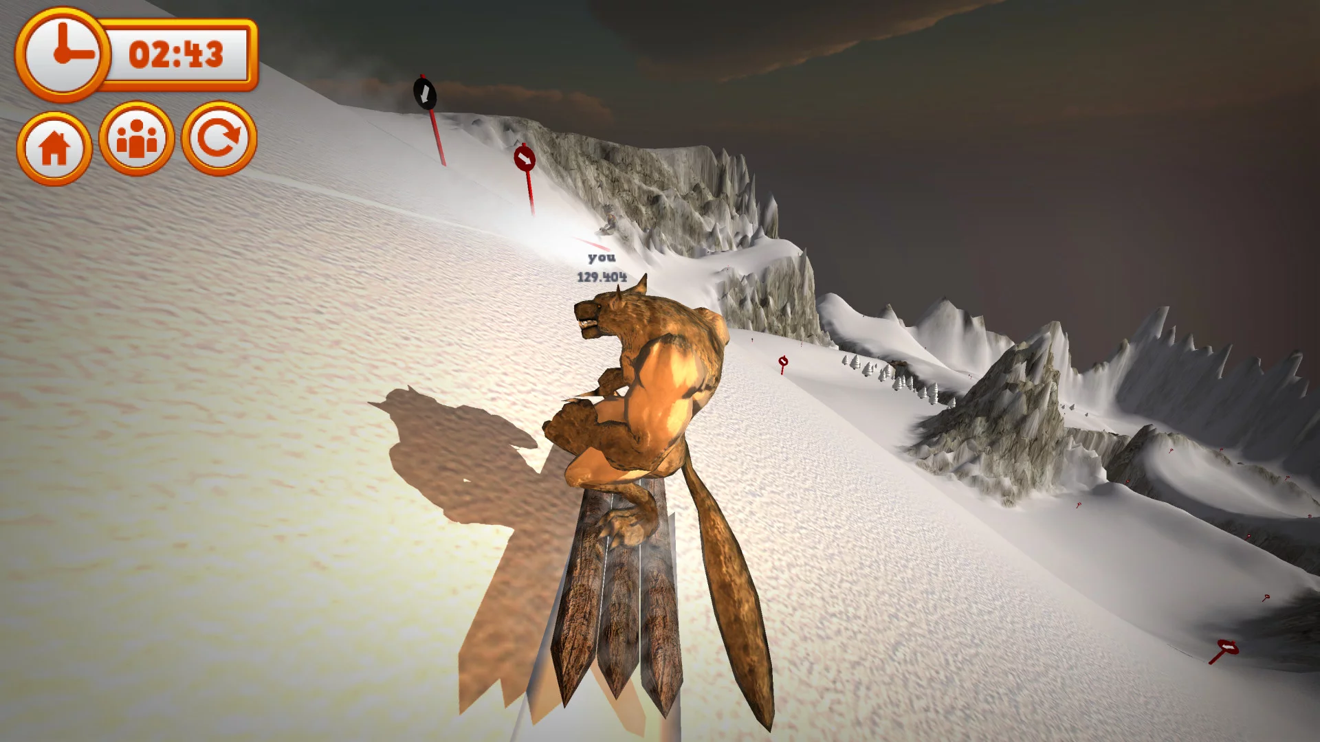 Изображение игры: Mad Snowboarding