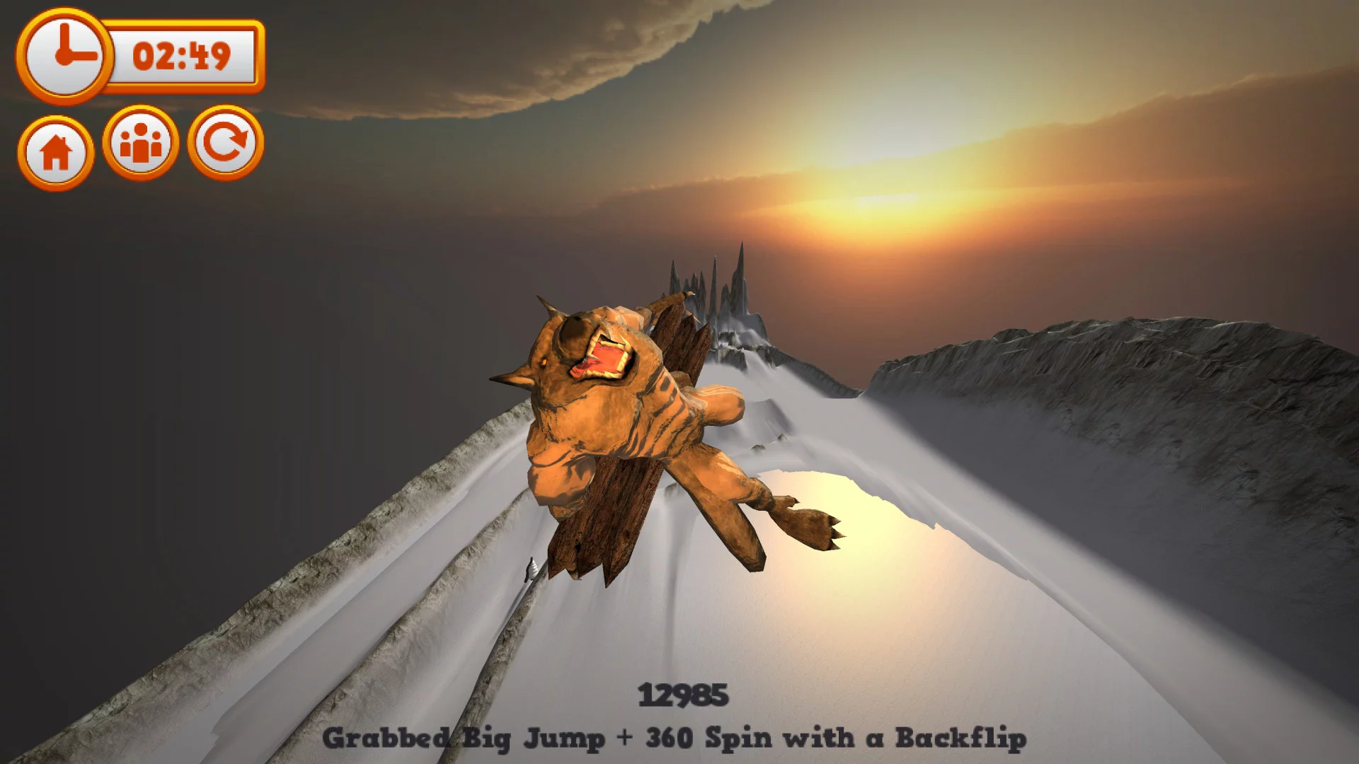Изображение игры: Mad Snowboarding