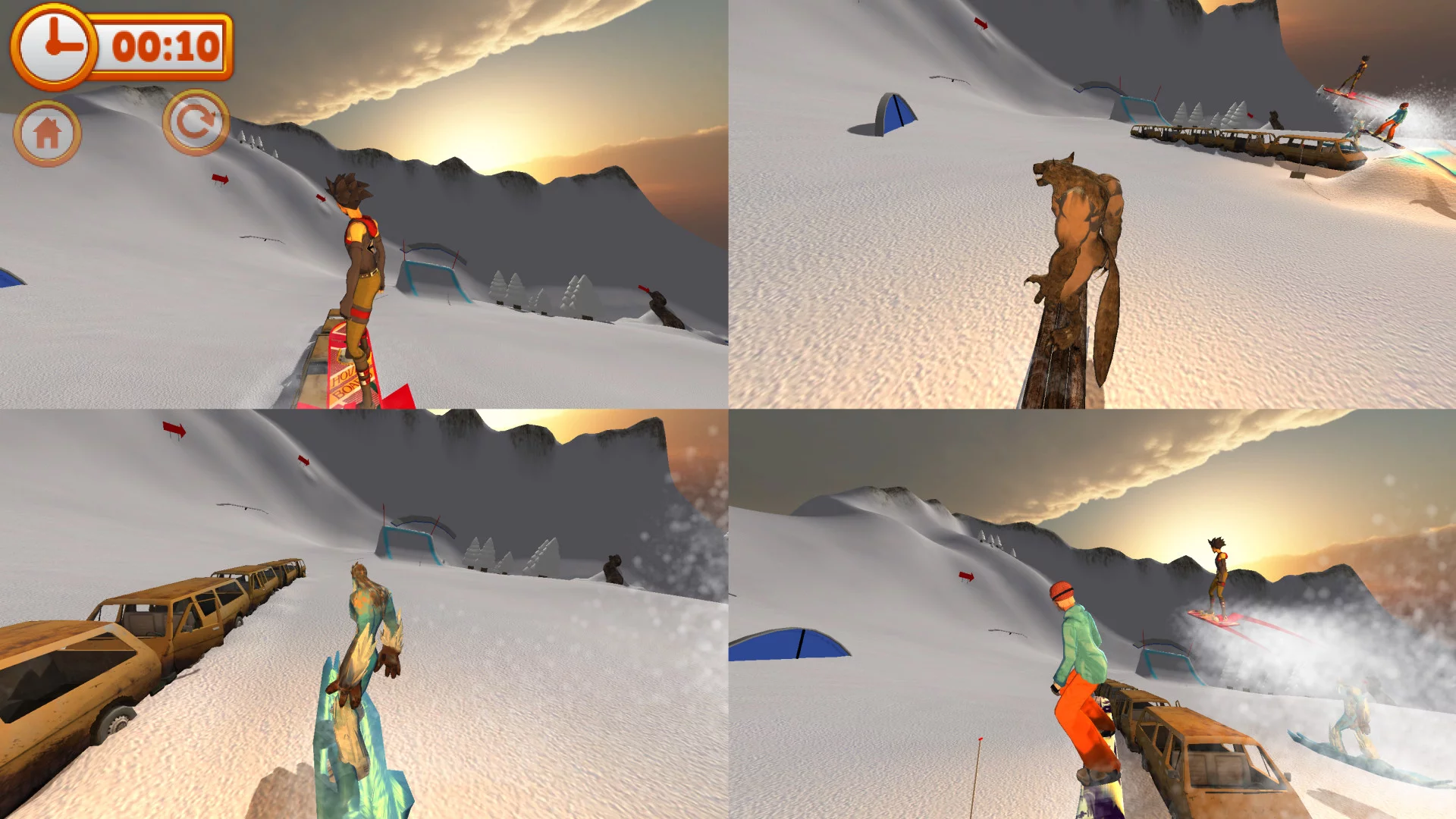Изображение игры: Mad Snowboarding