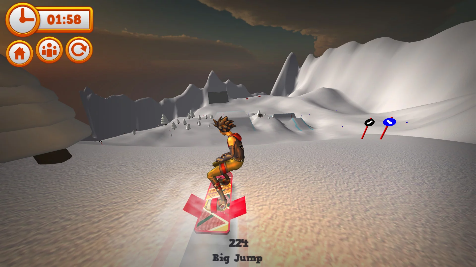 Изображение игры: Mad Snowboarding