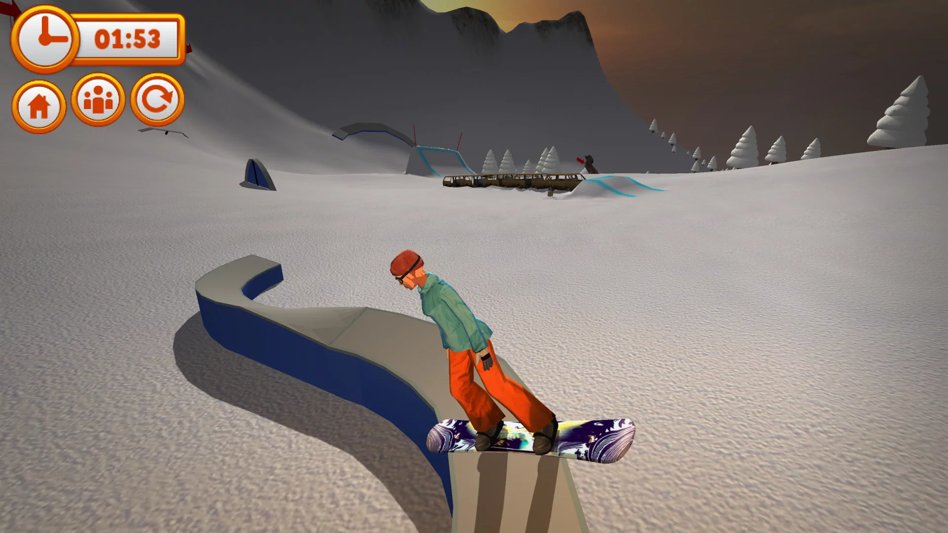 Изображение игры: Mad Snowboarding